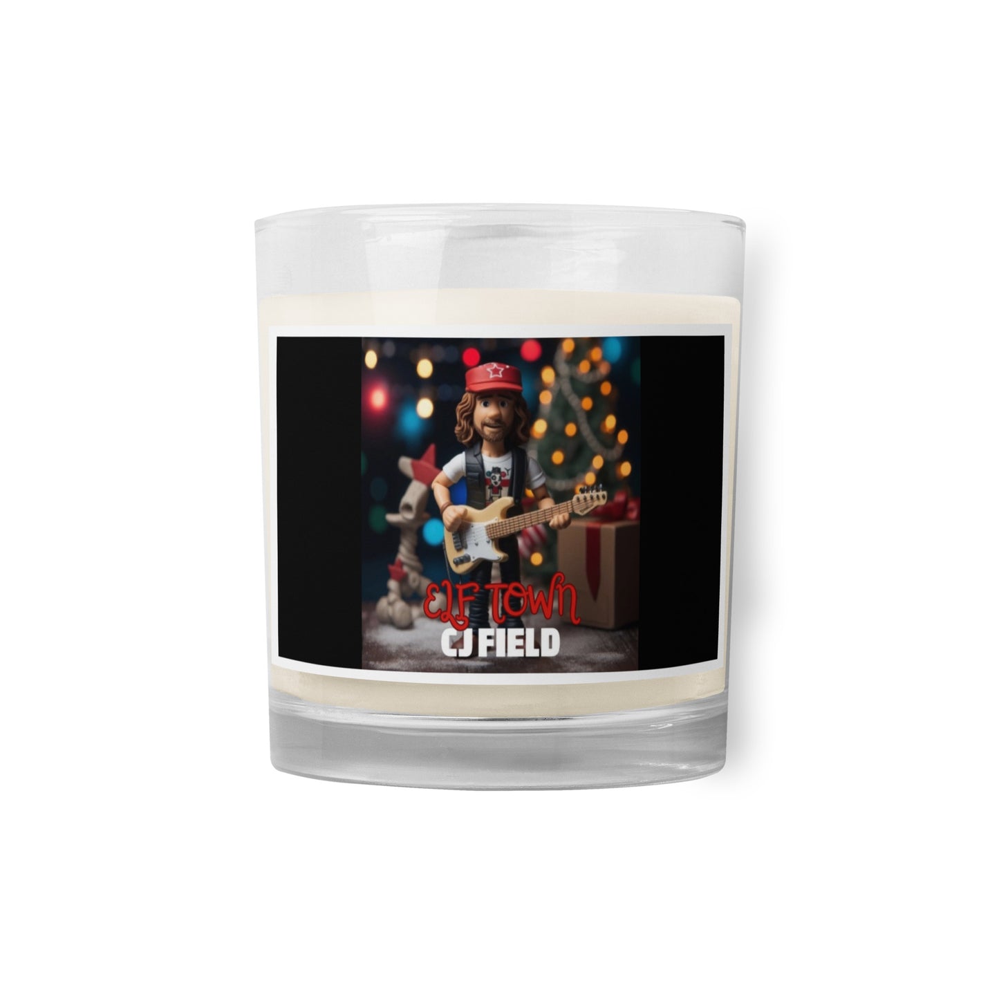 "Elf Town" Wax Candle