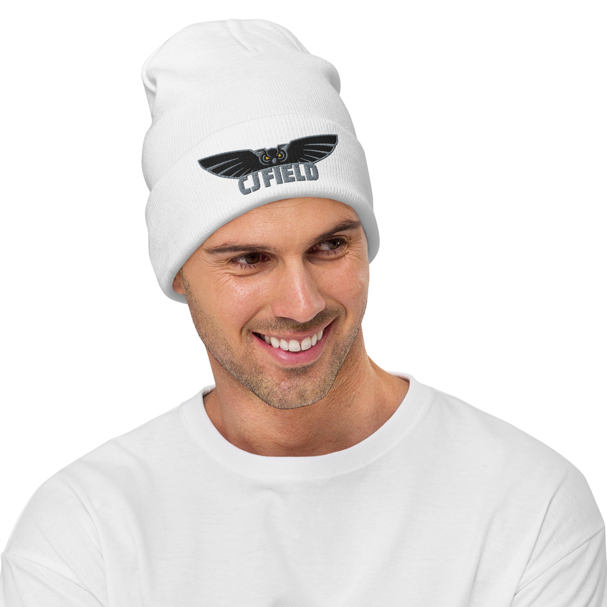 CJ Field Embroidered Beanie