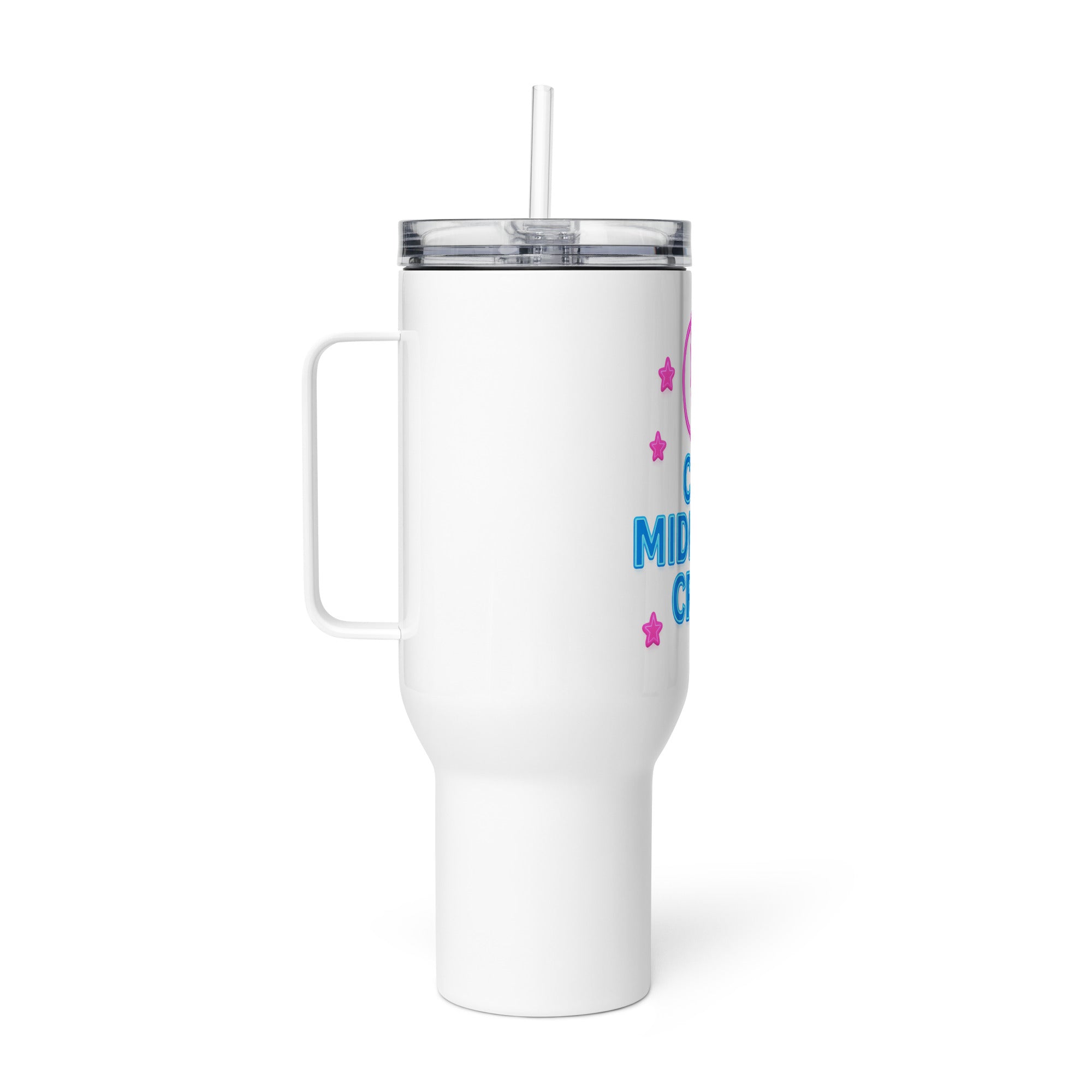 CJs Midnight Crew Travel Mug with a Handle – CJ Field